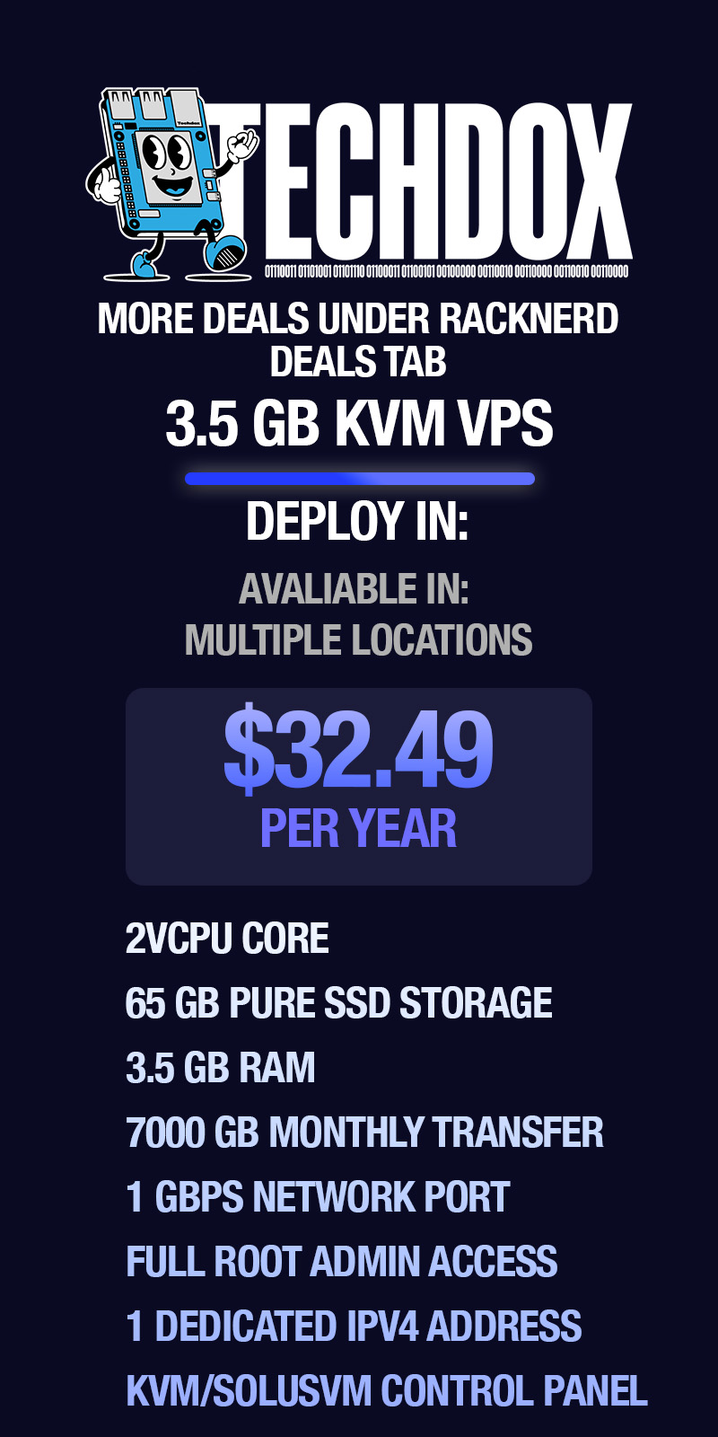 3 GB KVM VPS