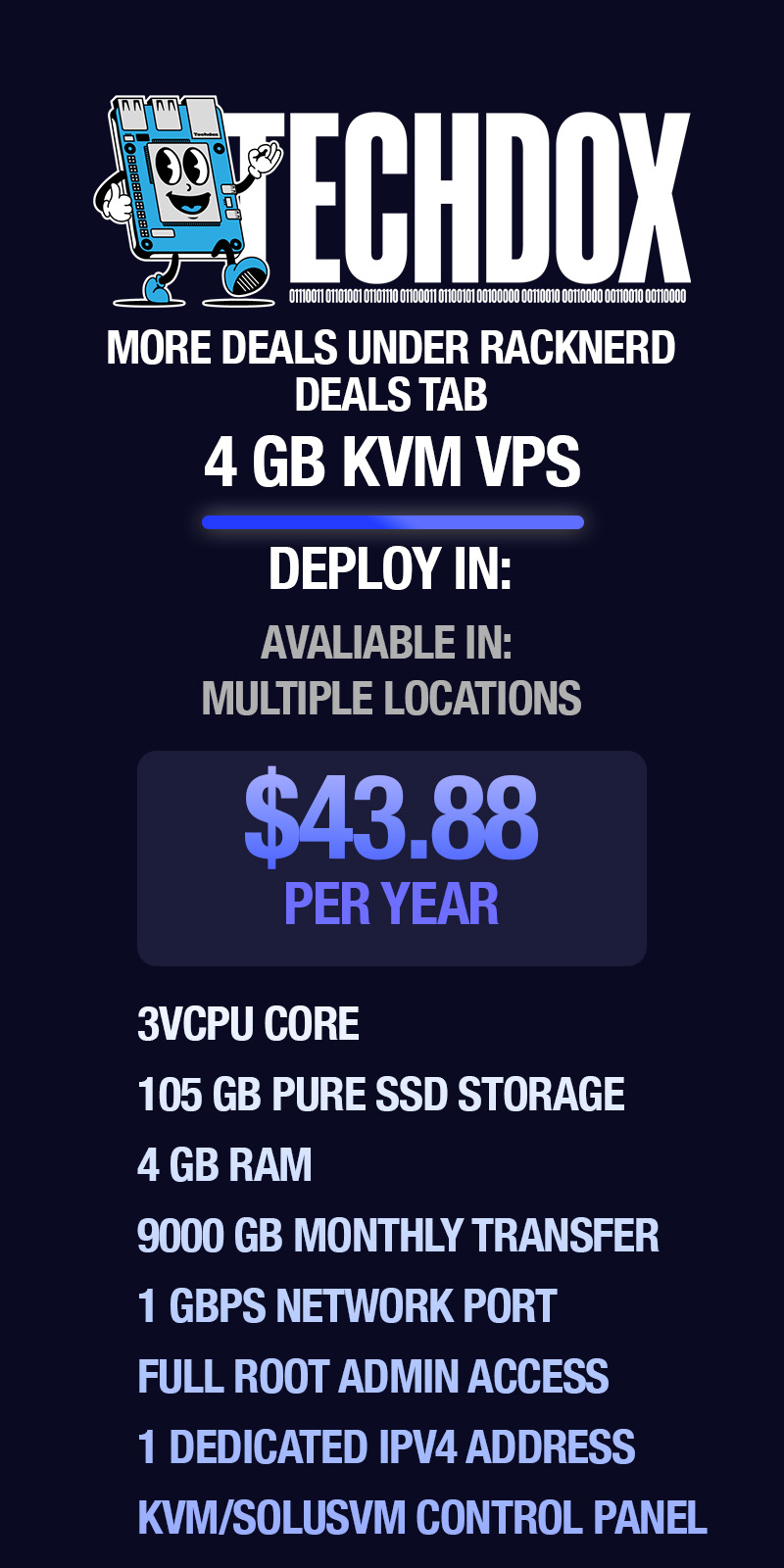 4 GB KVM VPS