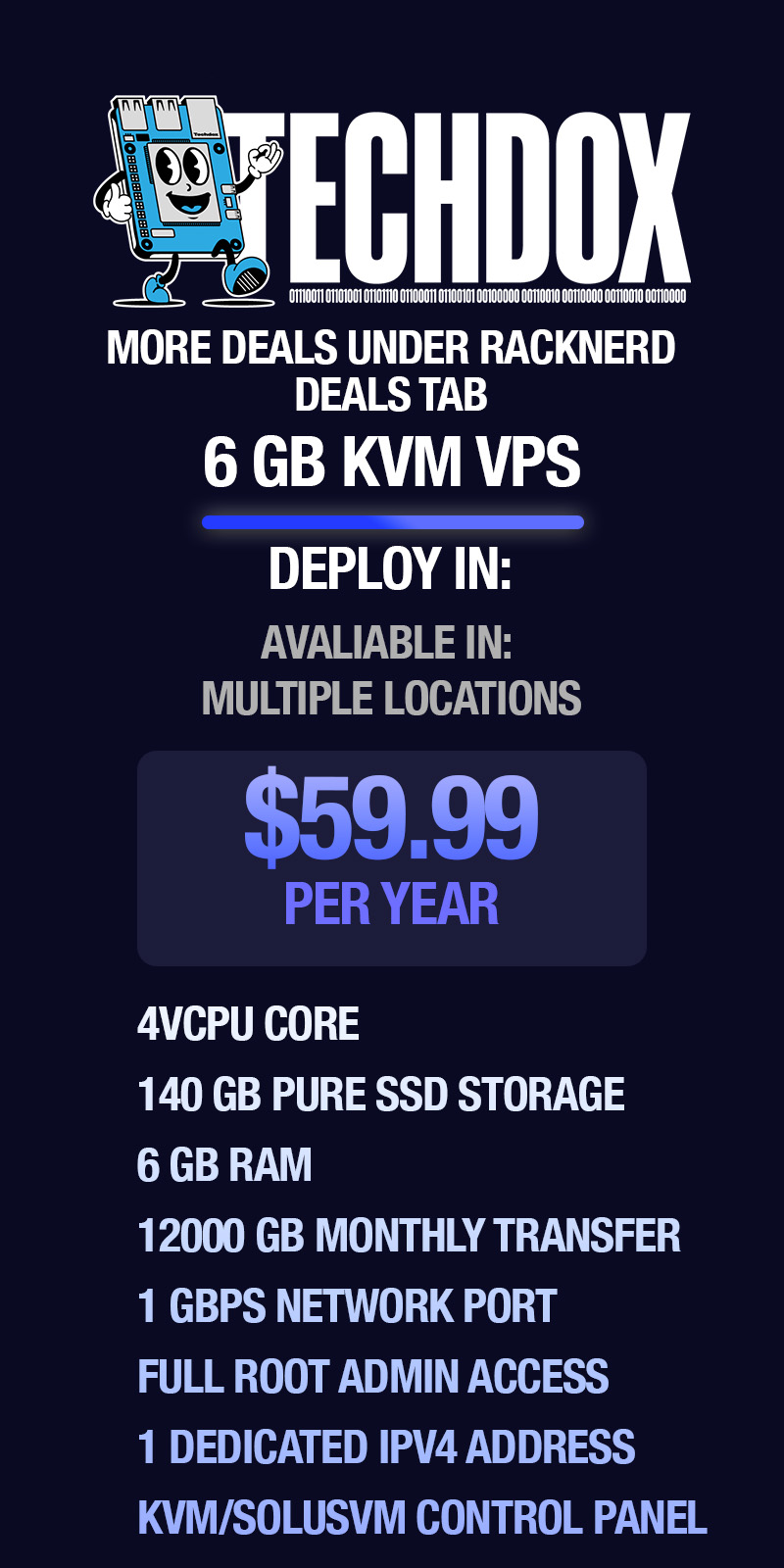 6 GB KVM VPS